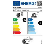 Yokohama 245/45R20 ADVAN SPORT V107 103W XL *