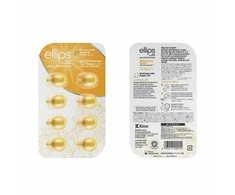 ELLIPS tepami vitaminai plaukams SMOOTH - SHINY, 8 ml