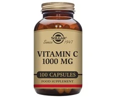 "Solgar" vitaminas C 1000 mg augalinės kapsulės - 100 vnt. pakuotėje