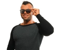Guess Gafas Vyriški akiniai nuo saulės Guess GF0197 5520C