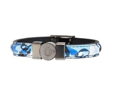Biżuteria POLICE PJ25556BLU03L. Bransoletka, Kolor mėlyna. Mężczyzna.