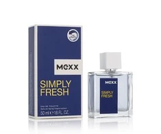 Mexx Simply Fresh EDT tualetinis vanduo vyrams, 50 ml