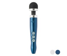 Mėlyna Doxy - Die Cast 3R įkraunamas lazdelės masažuoklis Mėlyna Flame