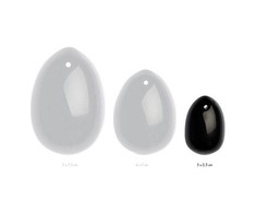 Eropartner La Gemmes - Yoni Egg Juodas Obsidian (M)