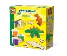 SES Creative – Tešla – Dinozaurų mediniai skeletai – (S00418)
