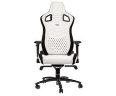 Žaidimų Kėdė noblechairs EPIC Baltas/Juodas PU Leather (Baltai Juoda PU Oda)