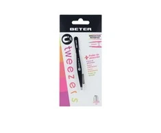Beter Tweezers Magnetic Straight Tip Rožinė