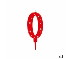 Bigbuy Home Žvakė Gimtadienio Numeriai 0 (12 vnt.)