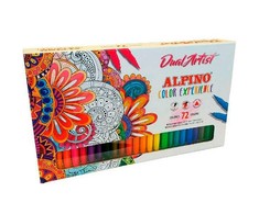 Rinkinys ALPINO Dual Artist 72vnt