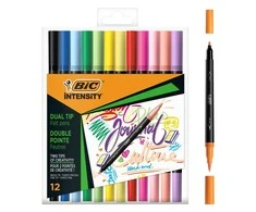 Bic Dvišalis žymeklis Intensity Dual Tip 12 BIC spalvos