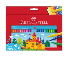 „Faber-Castell“ – 50 vienetų pakuotė su veltiniu kartoninėje dėžutėje (554204)