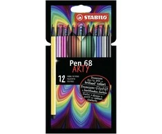 Stabilo - Pen 68 Arty, 12 pcs (204045)