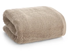Bambuko medvilnės rankšluostis ESTERA BEIGE, 500g/m²
