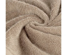 Bambuko medvilnės rankšluostis ESTERA BEIGE, 500g/m²