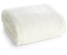 Bambuko medvilnės rankšluostis ESTERA CREAM, 500g/m²