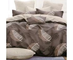 Deluxe medvilnės patalynės komplektas NAKTIES PLUNKSNA, 2 dalių, 140x200 cm
