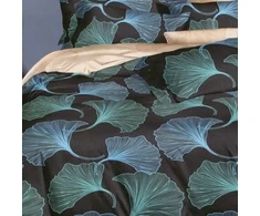 Deluxe medvilnės patalynės komplektas NEONINIAI VĖJAI, 2 dalių, 140x200 cm