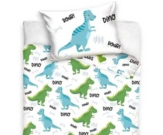 Dvipusis patalynės komplektas "Dino Roar", 100x135 cm