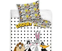 Dvipusis patalynės komplektas "Looney Tunes", 140x200 cm