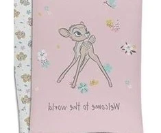 Dvipusis patalynės komplektas "Mažasis Bembis", 100x135 cm