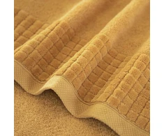Egipto medvilnės vonios rankšluostis PAULINA (garstyčių), 500g/m²