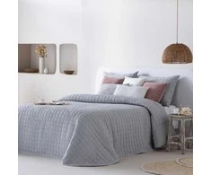 Lovatiesė LARES GRIS, 250x270 cm (su pagalvių užvalkaliukais)