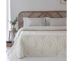 Lovatiesė LUXOR BEIGE, 250x270 cm
