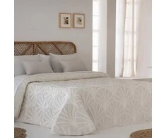 Lovatiesė LUXOR BEIGE, 250x270 cm