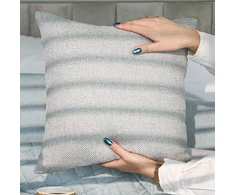Pagalvės užvalkalas MOLLY LIGHT GRAY, 40x40 cm (2 vnt)