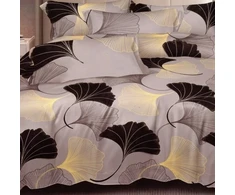 Patalynės komplektas Deluxe medvilnės patalynės komplekta DRAUGYSTĖS VĖJAI, 3 dalių, 200x220 cm