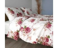 Saules Patalyne PREMIUM mako satino patalynė GAIVIEJI SODAI, 3 dalių, 200x220 cm