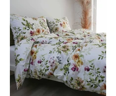 Saules Patalyne PREMIUM satino patalynė SVAIGINANTYS LAUKAI, 3 dalių, 200x220 cm