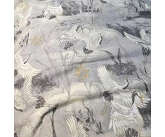 Saules Patalyne Flanelės patalynė vaikams GANDRO SKRYDIS, 100x135 cm