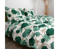 Saules Patalyne Flanelės patalynės komplektas TURKIO ŽAIDIMAS, 3 dalių, 200x220 cm