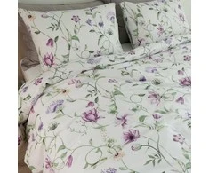 Saules Patalyne Medvilninis patalynės komplektas PAVASARIO ŠĖLSMAS, 3 dalių, 200x220