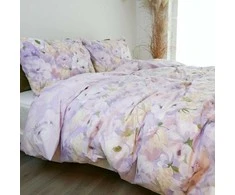 Saules Patalyne Medvilninis patalynės komplektas LEVANDOS ŠOKIS, 3 dalių, 200x220