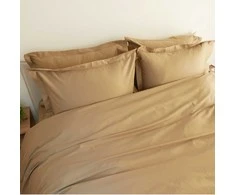 Saules Patalyne PREMIUM satino patalynės komplektas NUDE BROWN ROYAL