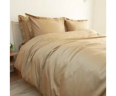 Saules Patalyne PREMIUM satino patalynės komplektas NUDE BROWN ROYAL