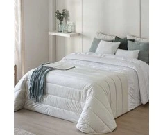 Velveto lovatiesė ARLET BEIGE, 250x270 cm (su pagalvių užvalkaliukais)