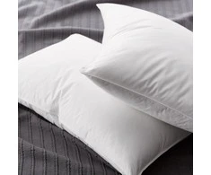 Saules Patalyne Žąsų pūkinė pagalvė su tiku (90%-pūkų, 10%-plunksnų) EXCLUSIVE ULTRA , 40x60 cm