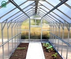 Meistro Kodas Šiltnamis KLASIKA*HOUSE 5 2,35 x 5,17 m (12,15 m2) 6 mm danga