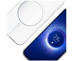 Dėklas 3Mk Protection 3mk „Armor MagCase“, skirtas „iPhone 16 Plus“ – skaidrus