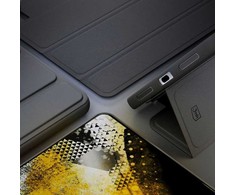 3MK Soft dėklas planšetiniam kompiuteriui Apple iPad Pro 12.9" 4/5/6 gen juodos spalvos