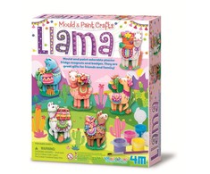 Zestaw Rinkinys Kūrybingas gipso liejinių rinkinys - lama
