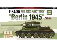 Academy T-34/85 Berlin 1945 tanko surenkamas modelis 1/35, 13295