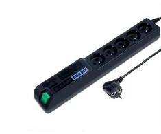 hsk data Atrack 19'' Panel 5x220V ACAR A-504, 5m Juodas