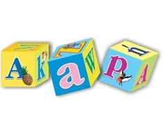 Adamigo 12 dalių edukacinės kaladėlės 03679