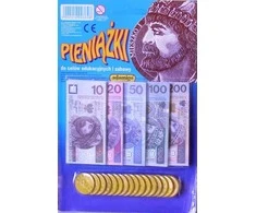 Mokomieji pinigų banknotai ir monetos ADAMIGO 3648