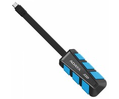 ADATA SC740 Išorinis kietasis diskas SSD 2 TB, Externe SSD - juodas/mėlynas, USB-C 3.2 Gen 2 (10 Gbit/s)
