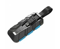 Kietasis diskas ADATA SC740 500 GB USB Type-C 3.2 Gen 2 (3.1 Gen 2) Juodas, Mėlyna